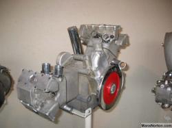 Moto guzzi 1948c 120 v twin engine